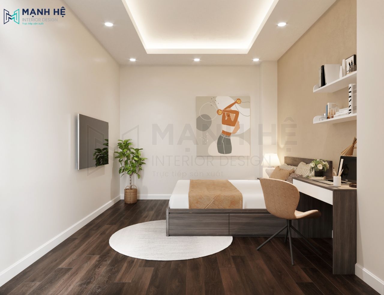 Giường ngủ đa năng tích hợp các ngăn đựng đồ tiện lợi
