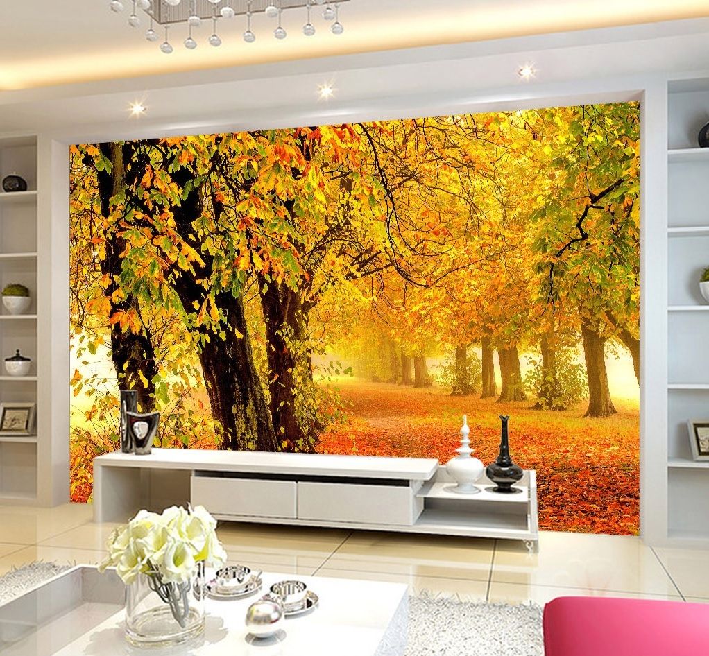 Tranh dán tường 3D - sự lựa chọn mới lạ cho nội thất căn nhà