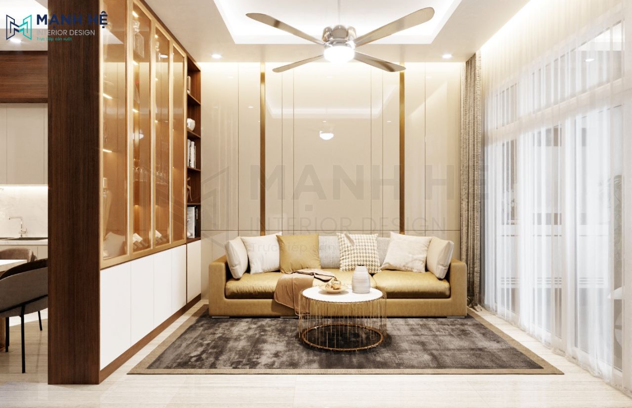 Rèm cửa đẹp vải 2 lớp cho phòng chính thời thượng và hiện đại cho căn nhà