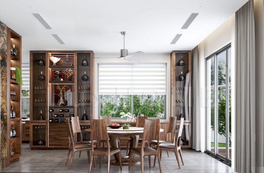 [Tư vấn] 25+ bộ bàn ăn 8 ghế đẹp, giá phải chăng nhất hiện nay
