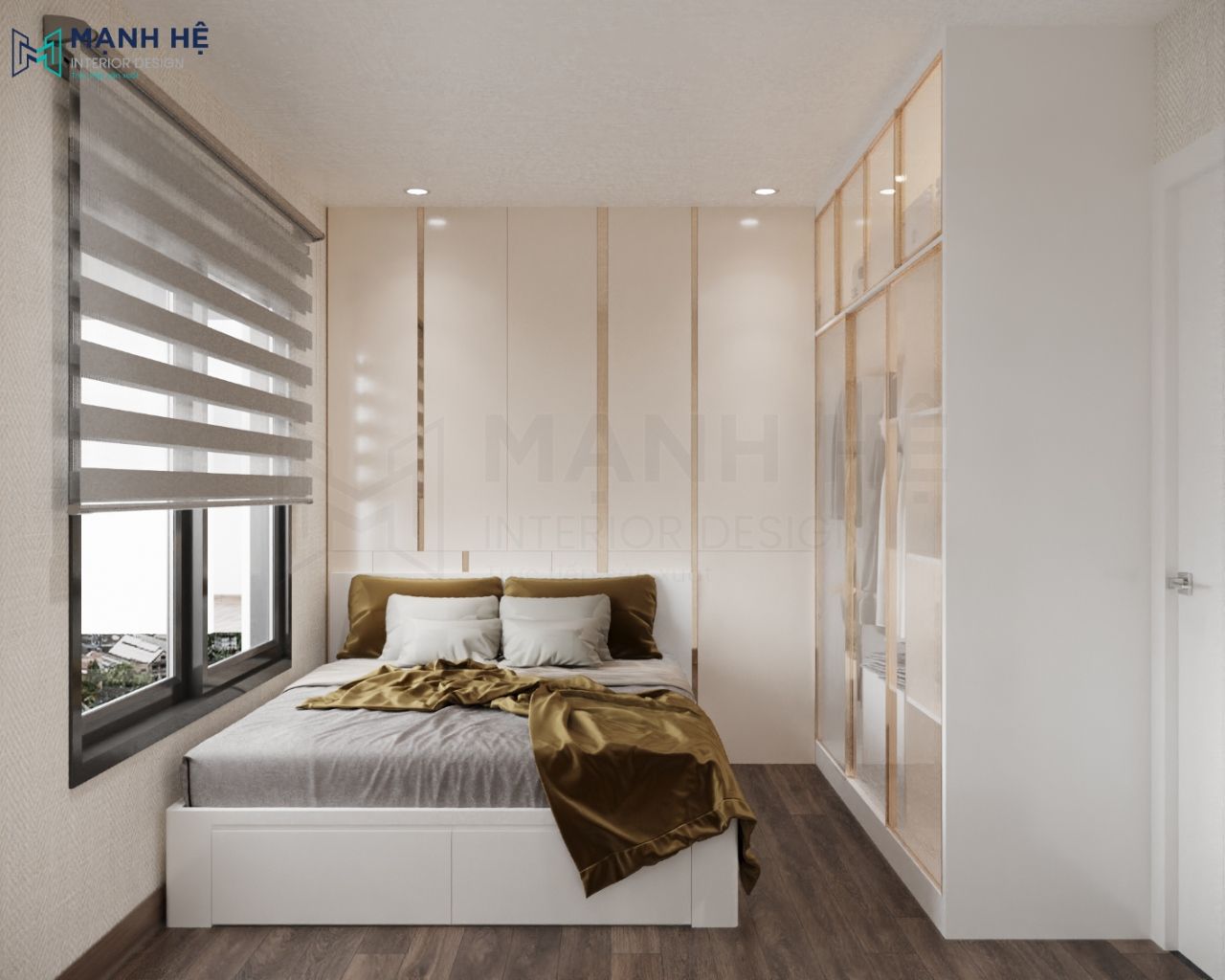 Giường ngủ thông minh tích hợp các ngăn hộc để đồ