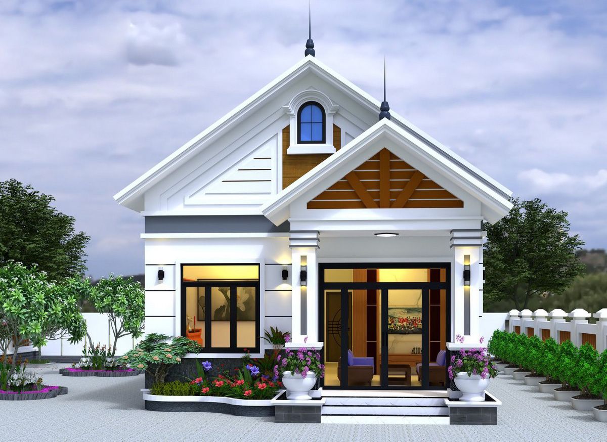 Các mẫu thiết kế nhà cấp 4 mái thái 3 phòng ngủ đẹp ấn tượng bạn nên tham khảo