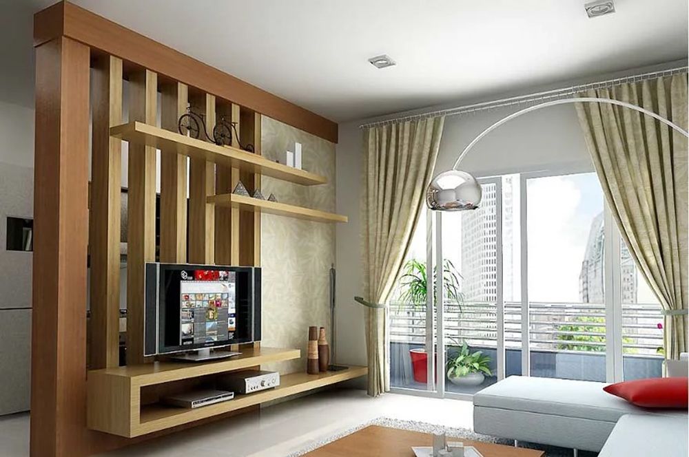Mẫu kệ tivi thông dụng, dùng làm kệ tivi phòng ngủ vẫn cực kỳ phù hợp