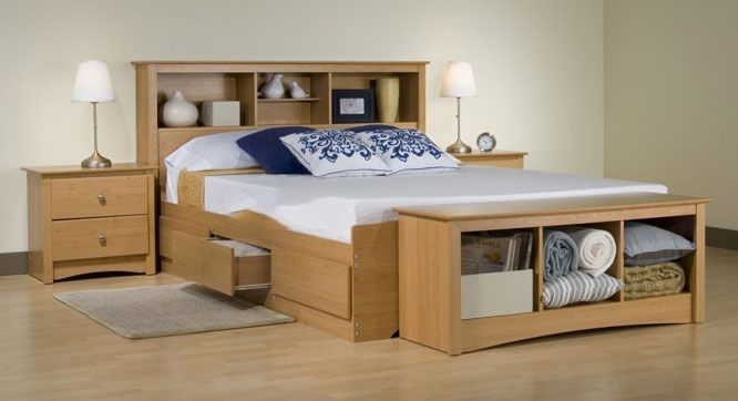 Thiết kế giường phản kết hợp ngăn kéo đa năng