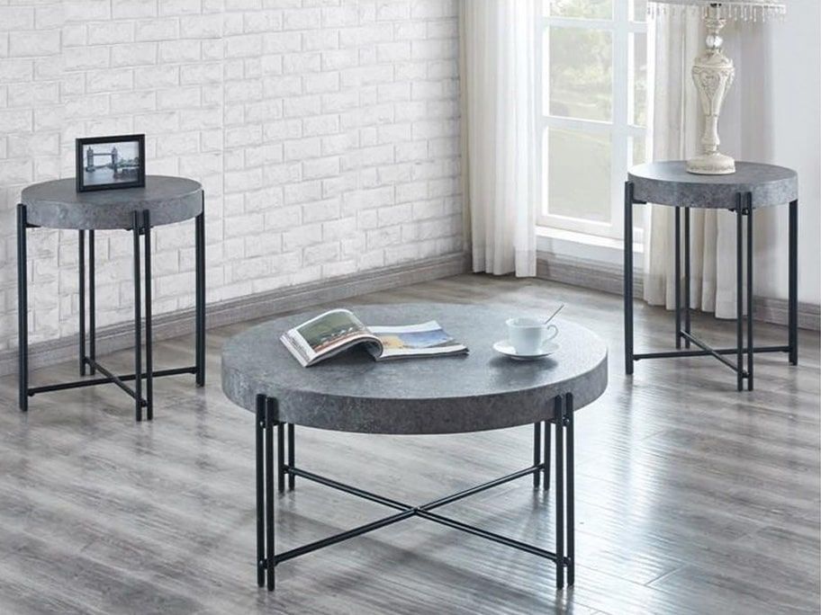 Giấy dán tường giả bê tông hoạt tiết gạch thanh lịch