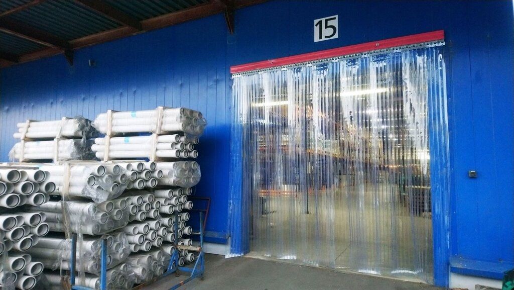 Hầu như có thể ứng dụng rèm nhựa ở mọi không gian