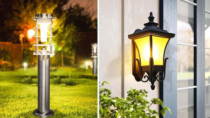Đèn trang trí sân vườn đẹp với nhiều thiết kế đa dạng