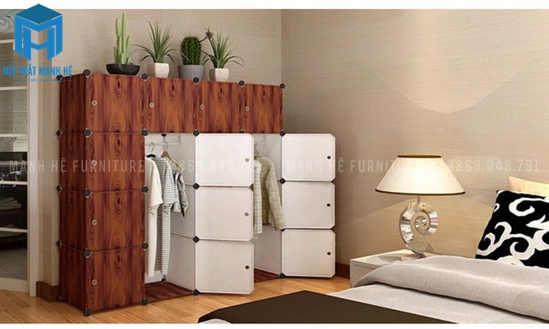 Tủ nhựa có ngăn treo thích hợp cho người công sở