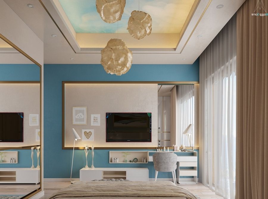 Thiết kế mẫu bàn trang điểm nhựa nhiều ngăn cho không gian sống hiện đại