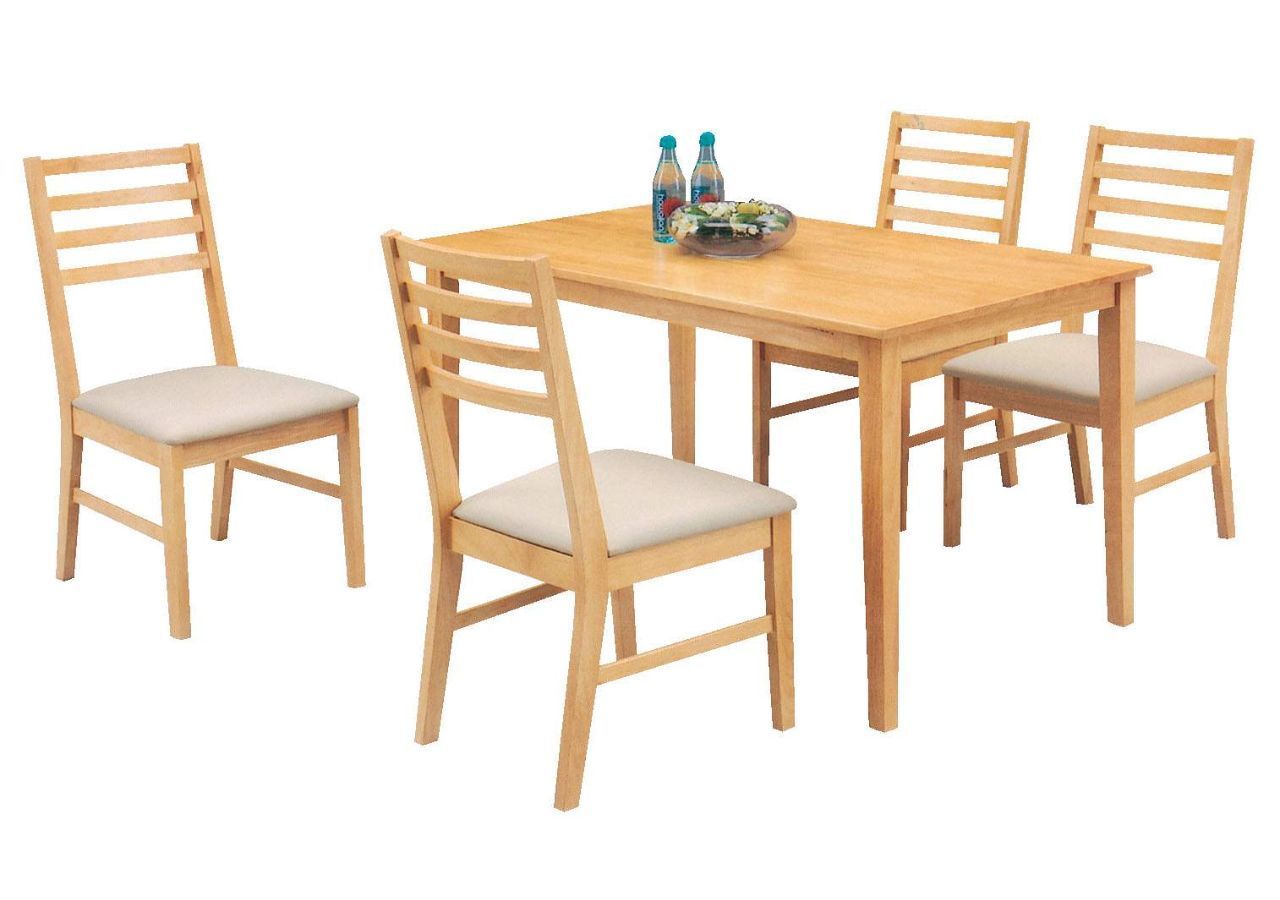 Bàn ăn cơm 4 ghế làm từ gỗ công nghiệp giá rẻ