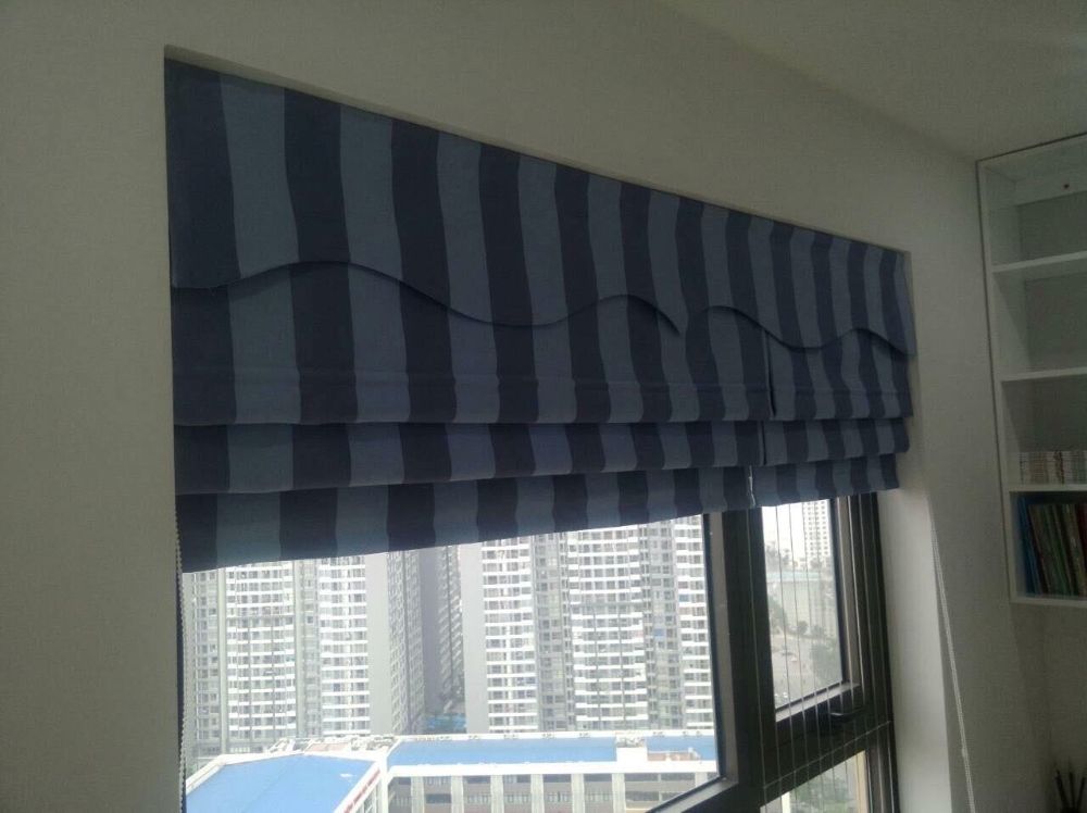Mẫu 27: Mẫu rèm cửa đẹp xếp lớp dày dặn chắn nắng tốt