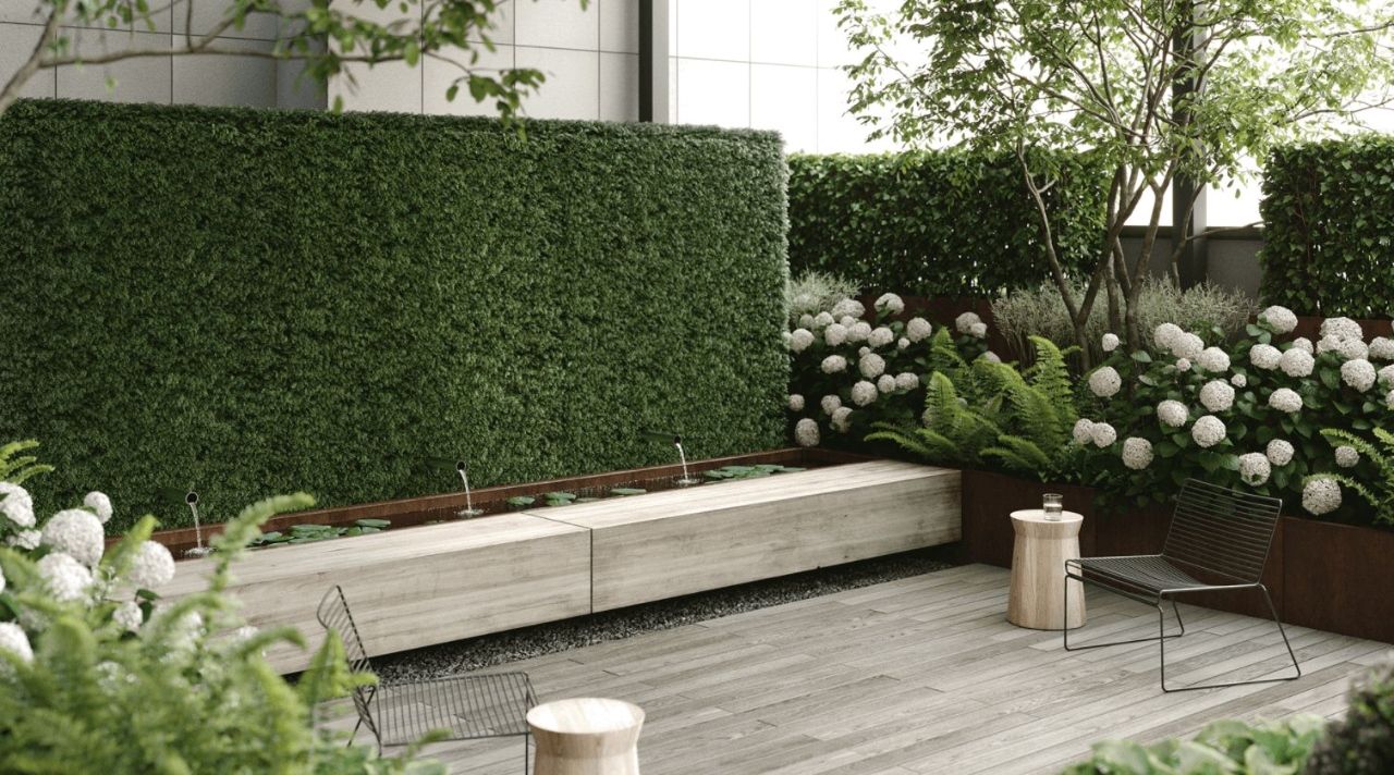 Thiết kế khu vực nuôi cá trên sân thượng cũng là một ý tưởng nên thử