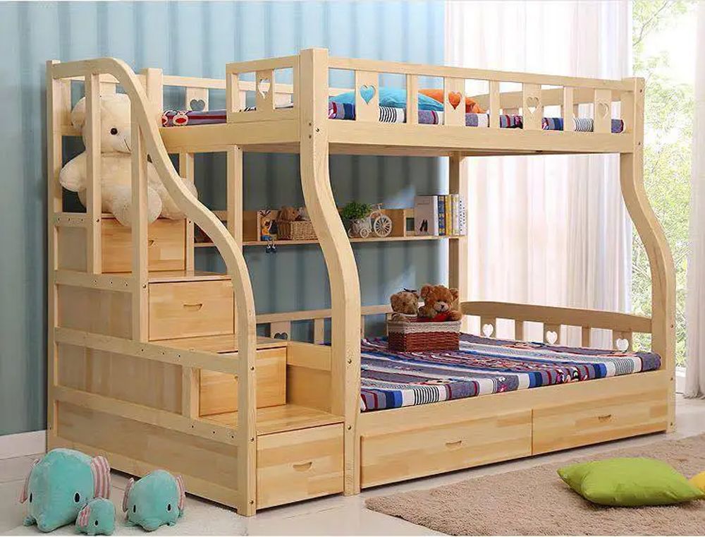 Giường tầng gỗ sồi đẹp cho bé yêu nhà bạn
