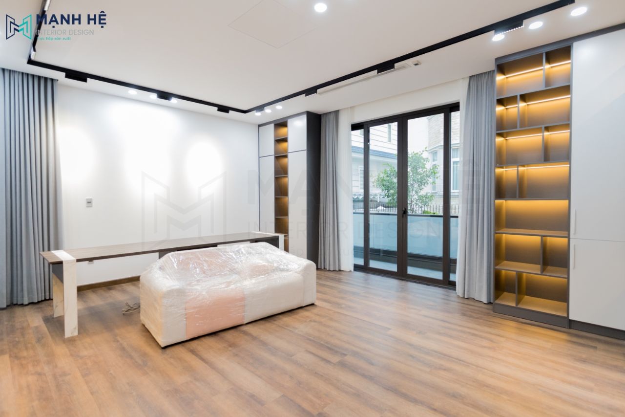 Sử dụng hệ rèm cửa 2 lớp tối ưu ánh sáng tự nhiên thích hợp vào mỗi thời điểm khác nhau trong ngày