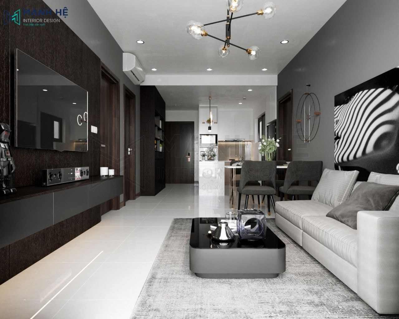 Lựa chọn nội thất thông minh cũng là xu hướng của nhiều gia chủ sở hữu chung cư hiện nay