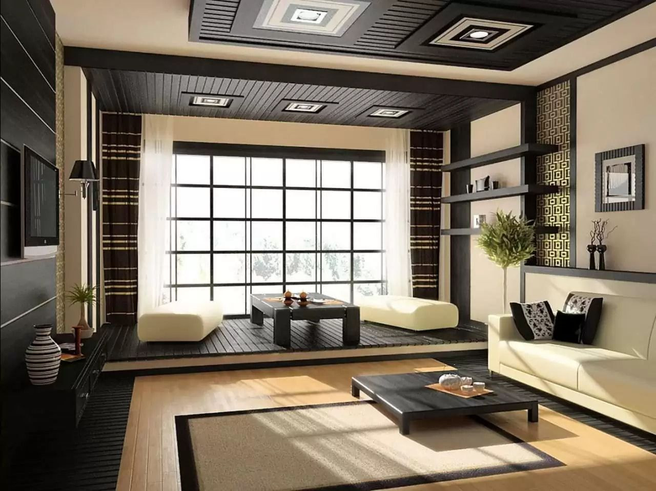 Tô điểm không gian bằng chiếc chiếu tatami truyền thống
