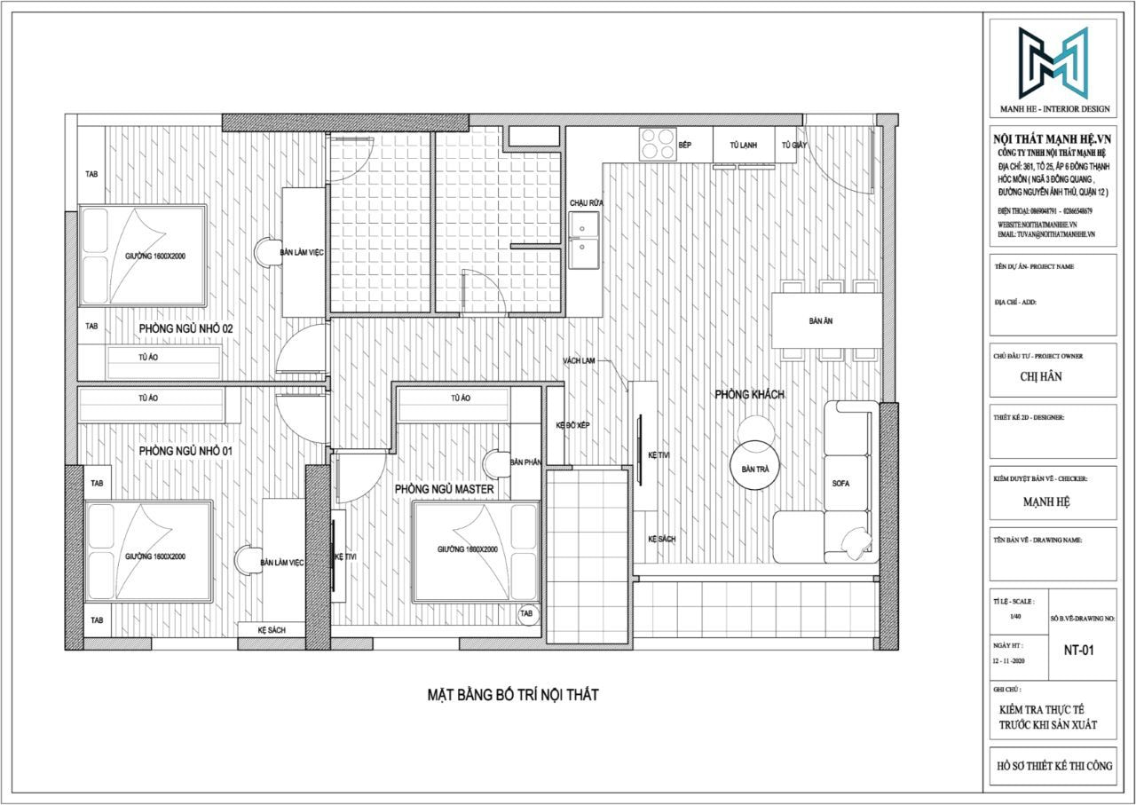 Bản vẽ bố trí mặt bằng thể hiện tường tầng các vị trí lắp đặt hệ thống điện nước - nội thất trong nhà