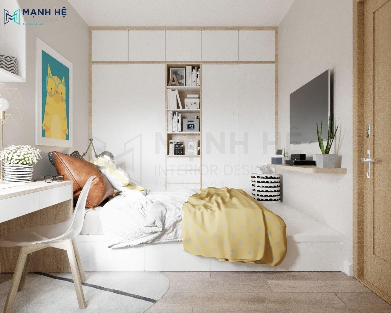 Một số lưu ý trong thiết kết tủ quần áo gỗ công nghiệp 5 cánh