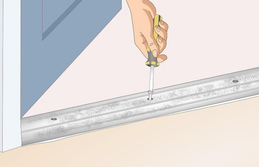 Cách âm phòng ngủ bằng Door Sill