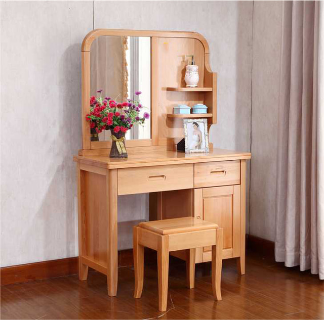 Nhiều mẫu bàn trang điểm được làm giả thành gỗ tự nhiên siêu tinh vi