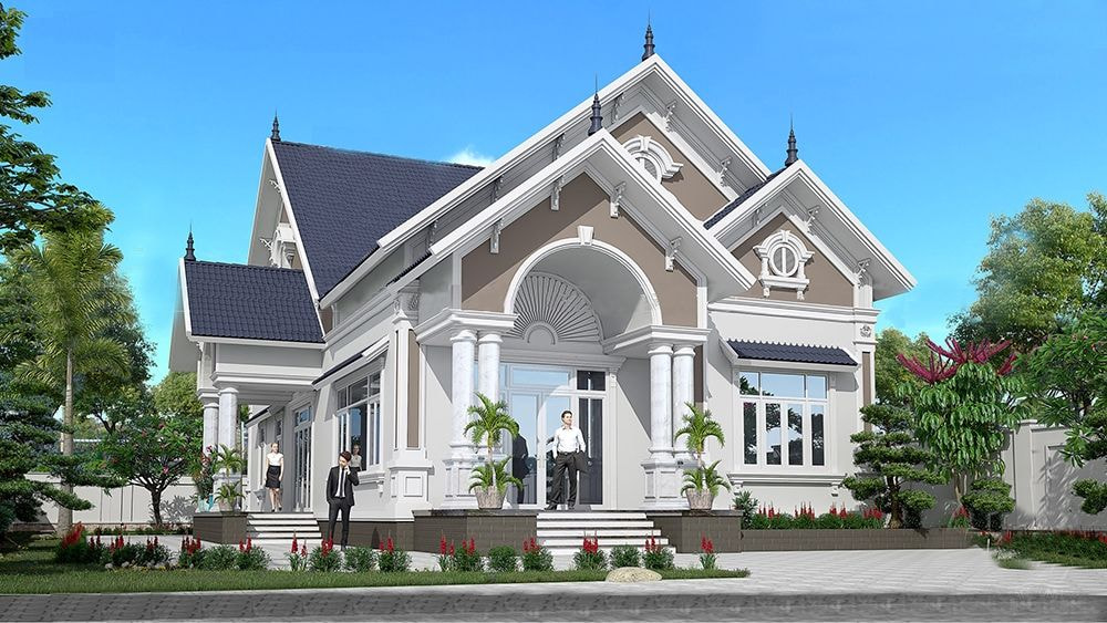 Kiến trúc nhà yêu cầu sự tinh tế và tỉ mỉ từ giai đoạn thiết kế đến thi công