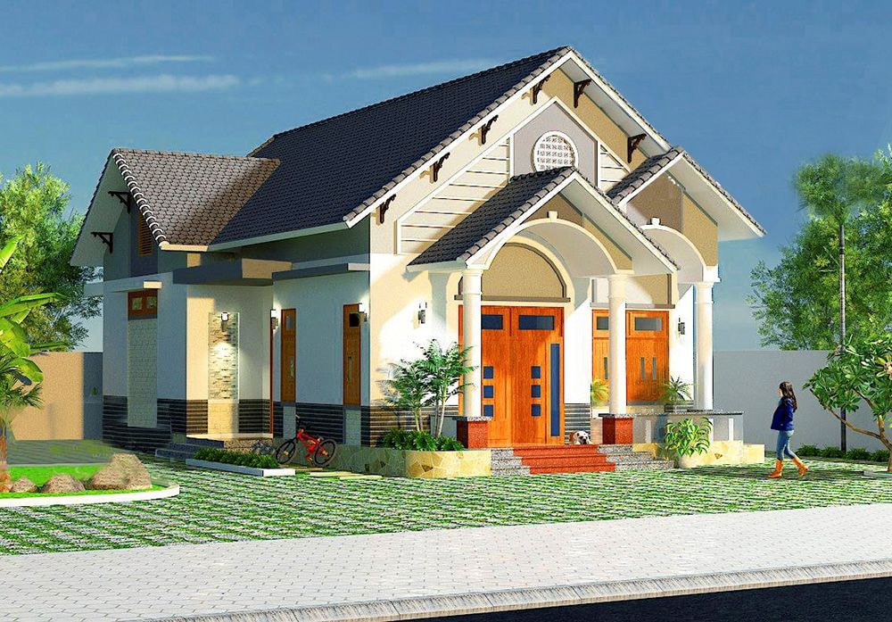 Thiết kế nhà độc đáo và sang trọng phù hợp nhu cầu khách hàng