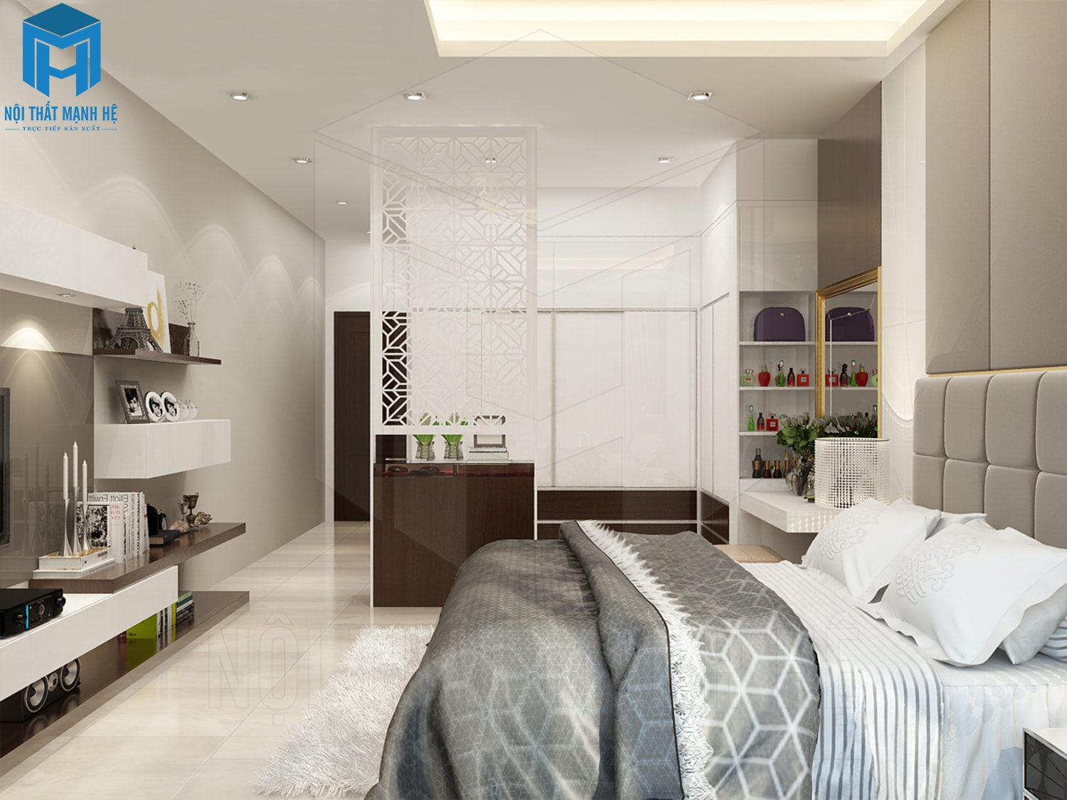thi công nội thất phòng ngủ