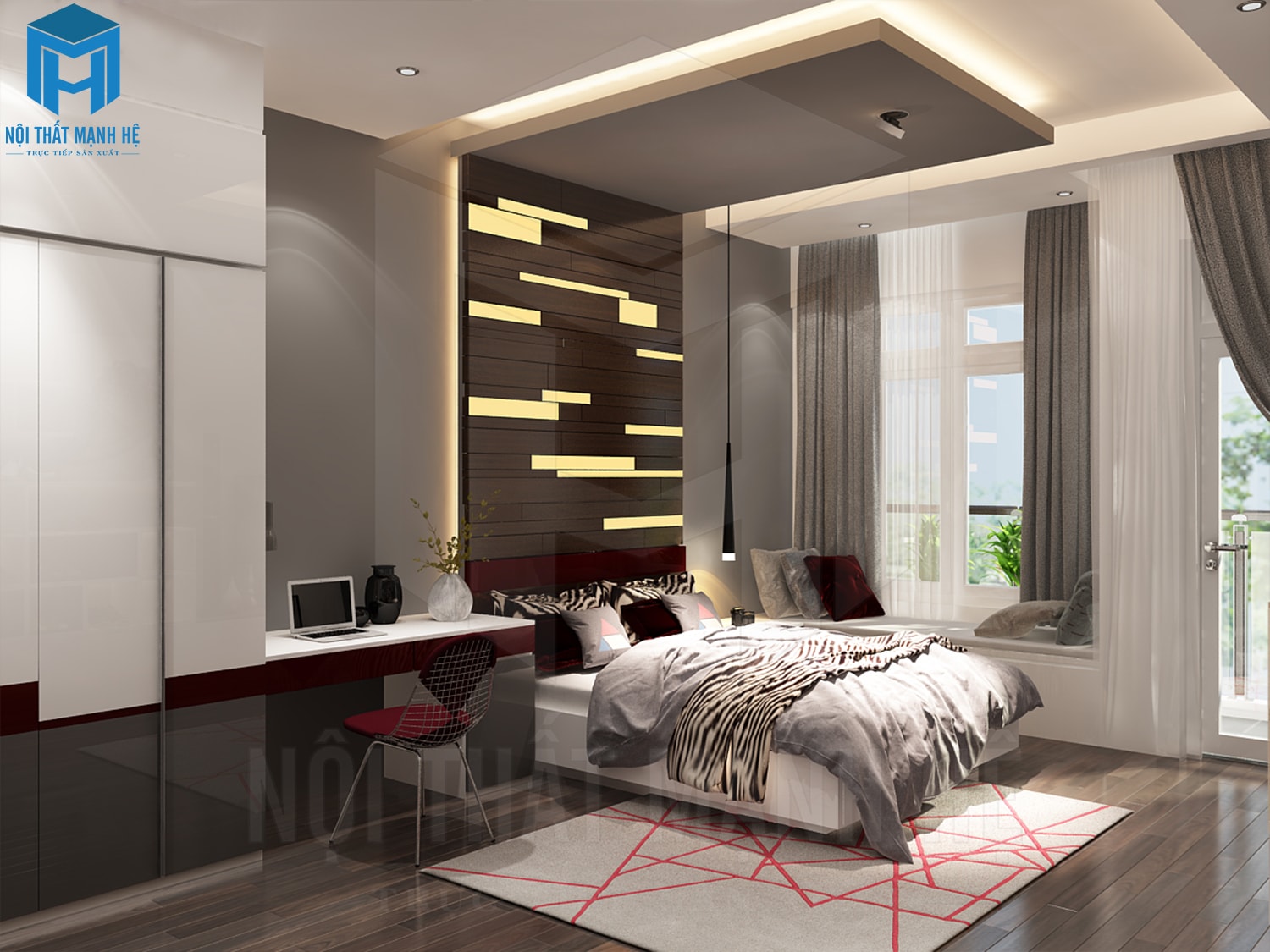 thi công nội thất phòng ngủ
