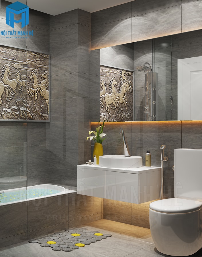 thiết kế nội thất nhà wc