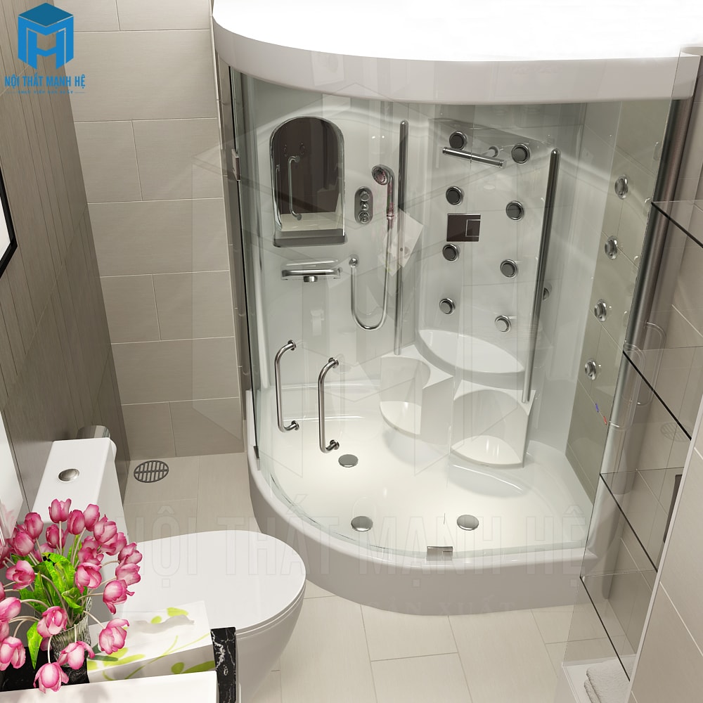 thiết kế nội thất nhà WC