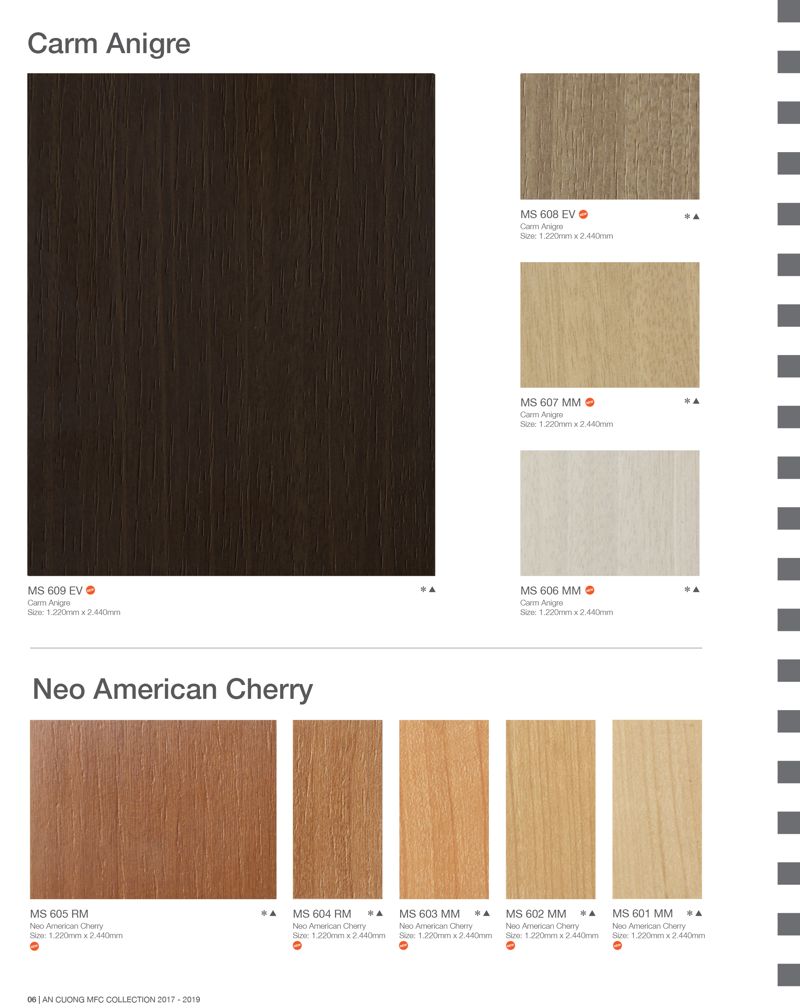 catalogue ván an cường
