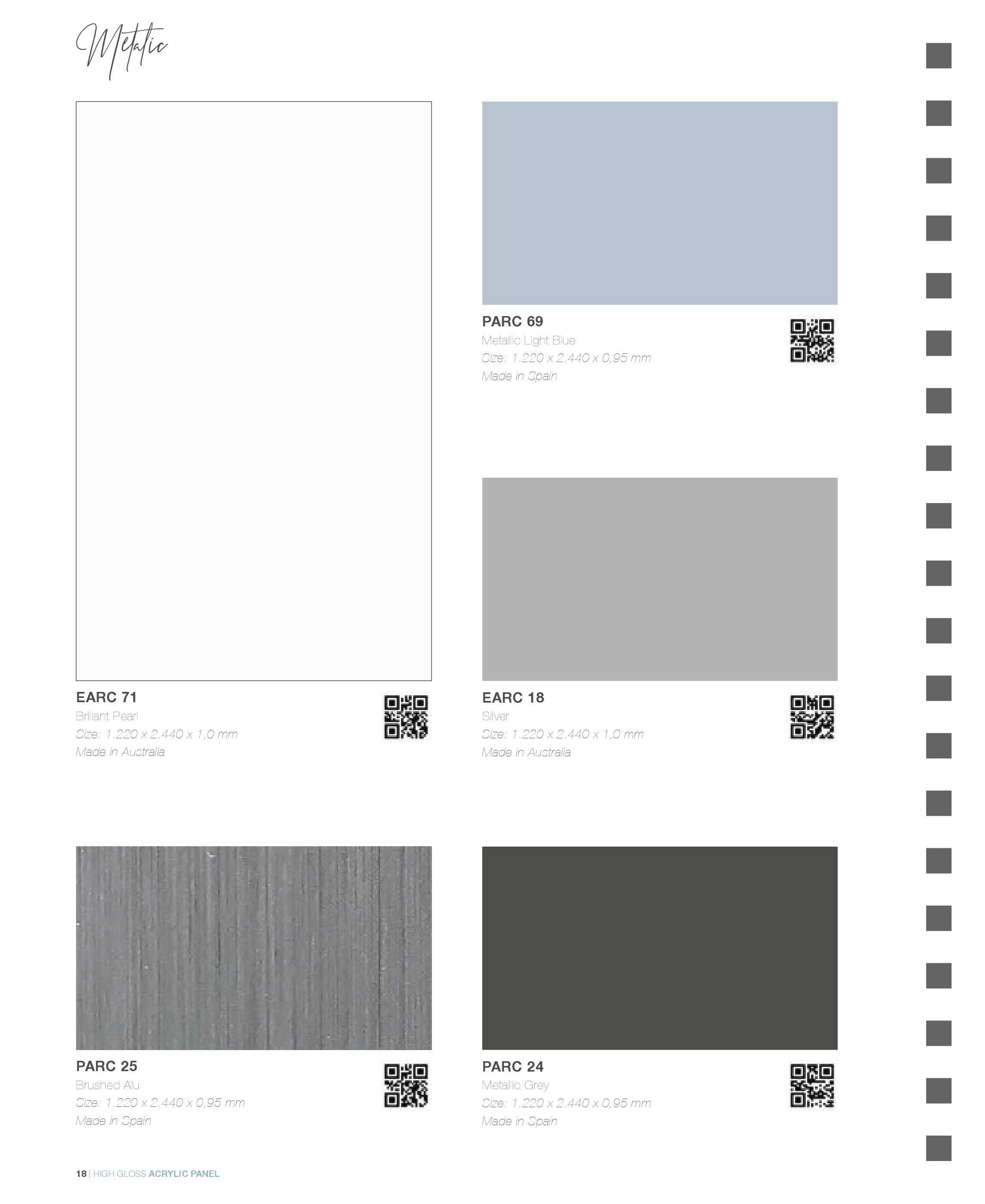 Acrylic là gì? Catalogue mã màu Acrylic phủ ván MDF MFC An Cường