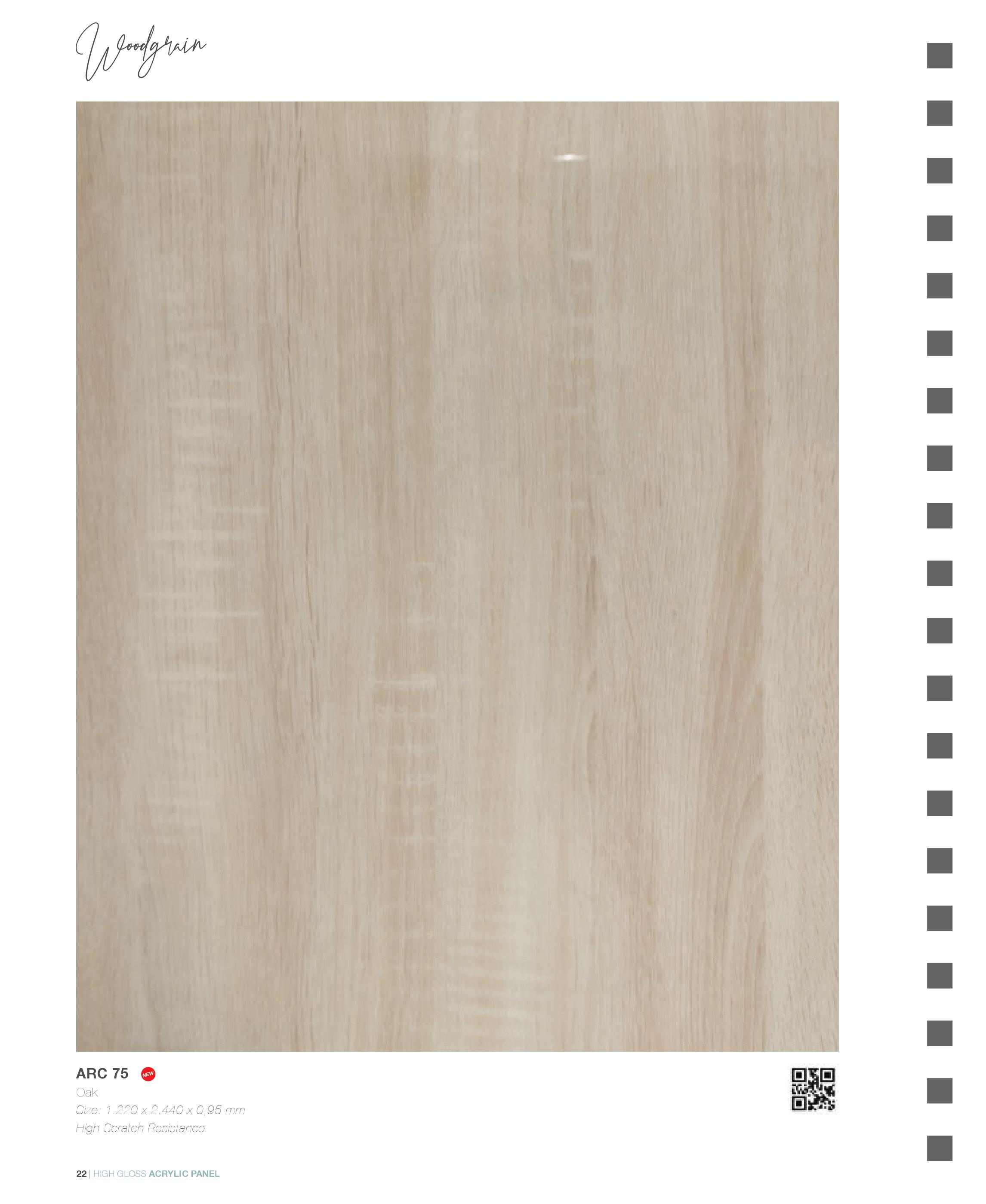 Acrylic là gì? Catalogue mã màu Acrylic phủ ván MDF MFC An Cường