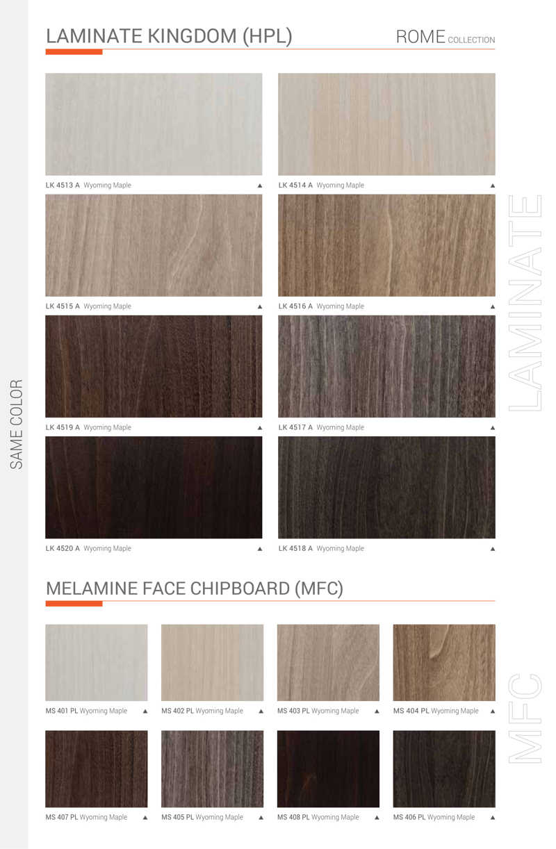 Laminate là gì? Tổng hợp mã màu Laminate trong catalogue An Cường