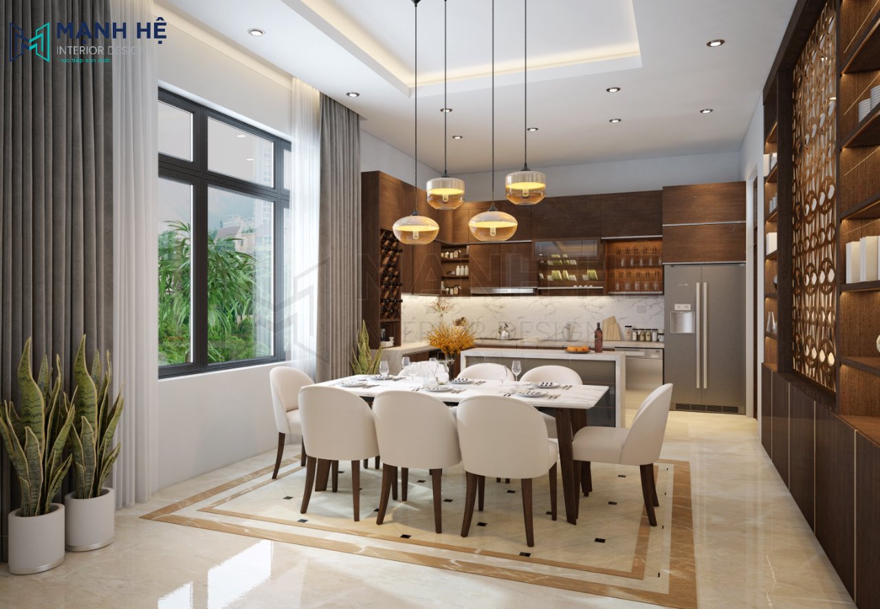 [Tư vấn] 25+ bộ bàn ăn 8 ghế đẹp, giá phải chăng nhất hiện nay