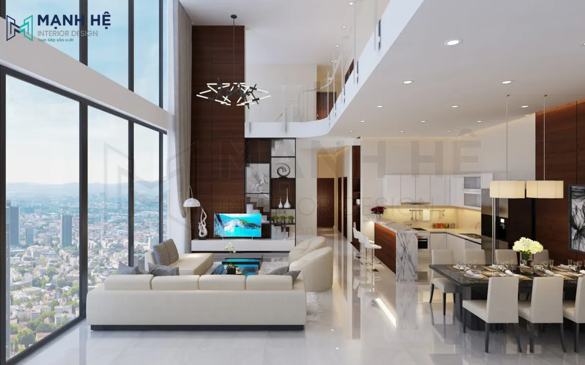 Giá trị của duplex sẽ cao hơn so với nhà phố do những tiện ích cao cấp
