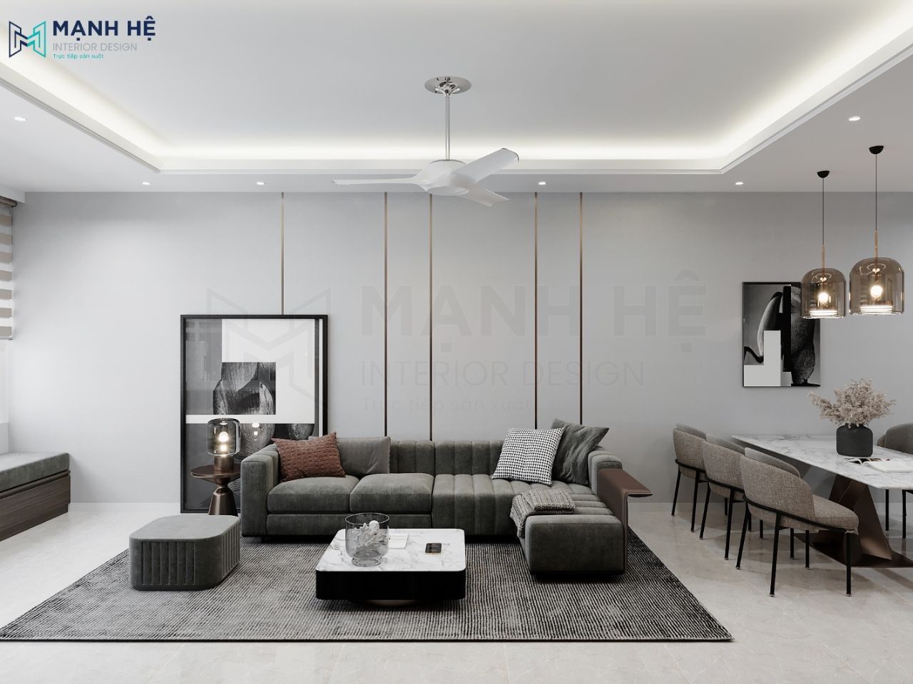 Tạo được điểm nhấn cho không gian