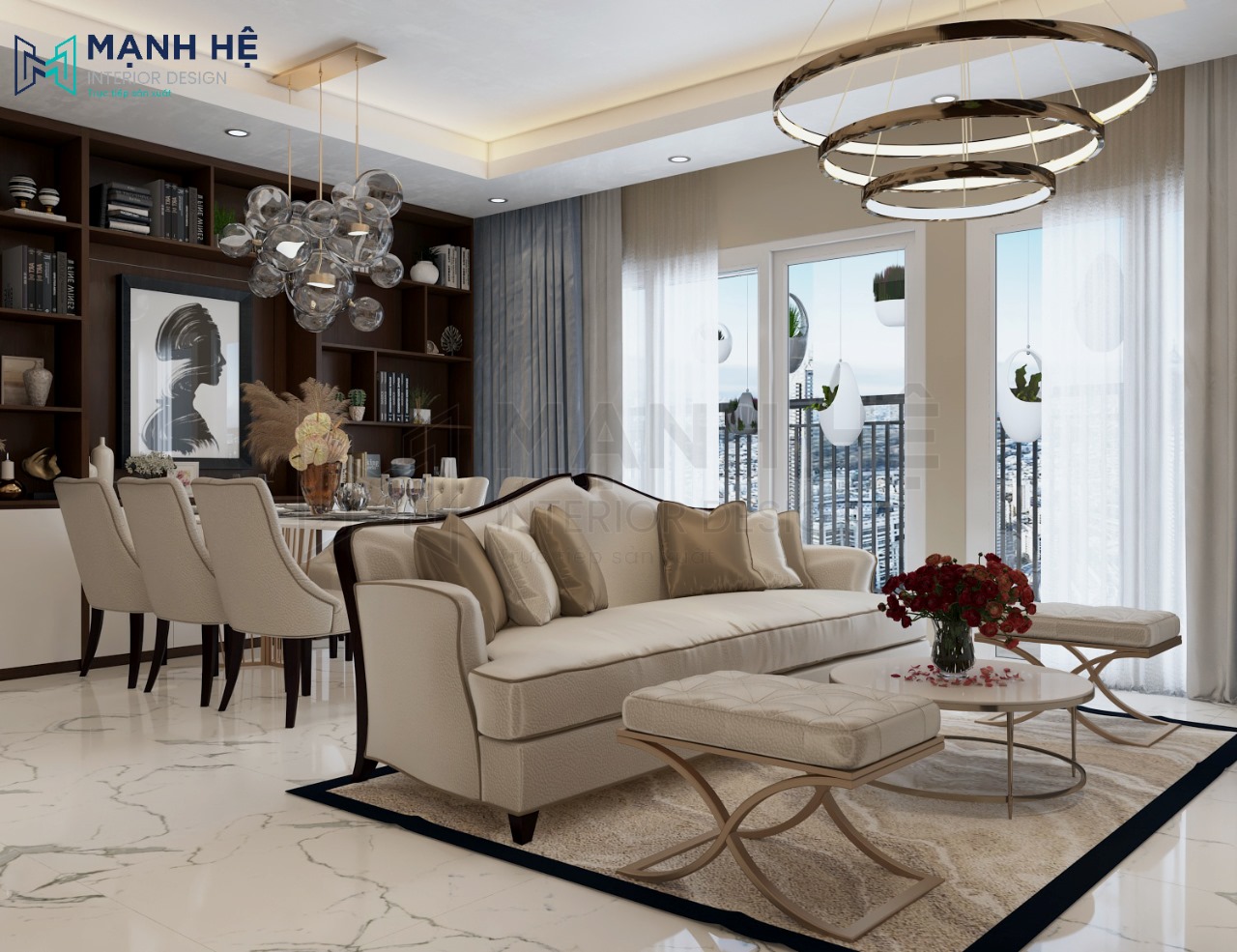 1-khong-gian-phong-khach-chung-cu-noi-that-manh-he Orchard Garden - 69m2 - 2 PN