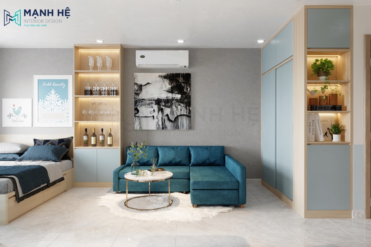 1-thiet-ke-noi-that-can-ho-studio Vinhomes Grand Park - 31m2 - 1PN