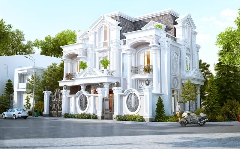 Mẫu biệt thự mini đẹp đánh bại mọi gia chủ khó tính