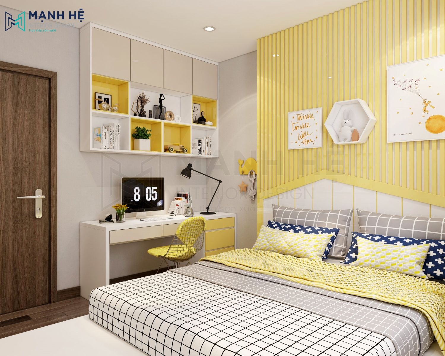 Bộ phòng ngủ trẻ em BE014
