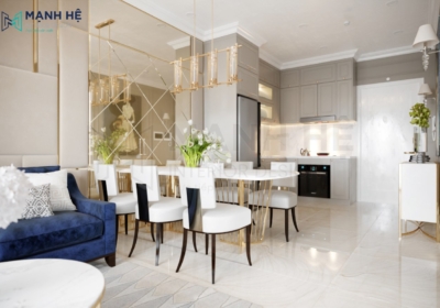 Tủ bếp gỗ Xoan Đào TBXD02