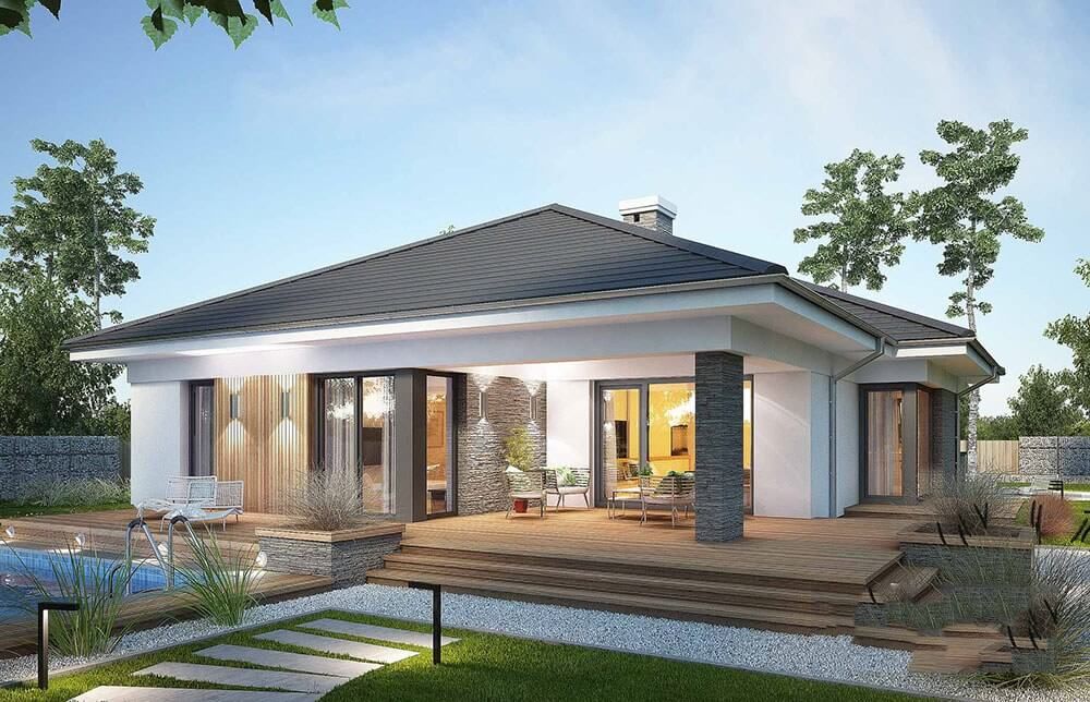 Các mẫu thiết kế nhà cấp 4 mái thái 3 phòng ngủ đẹp ấn tượng bạn nên tham khảo