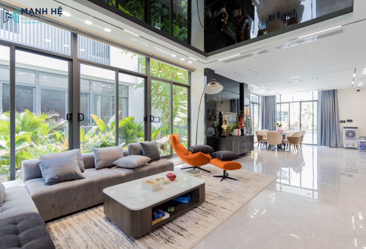 Nội thất biệt thự chị Ngọc - TP Thủ Đức - 3 lầu