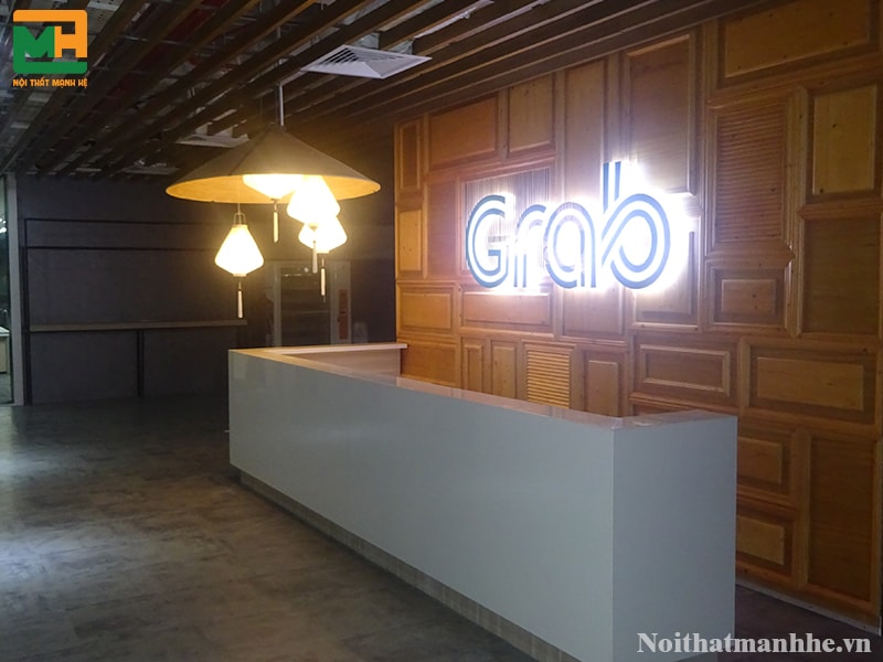 Nội thất văn phòng cho Grab - Quận 7