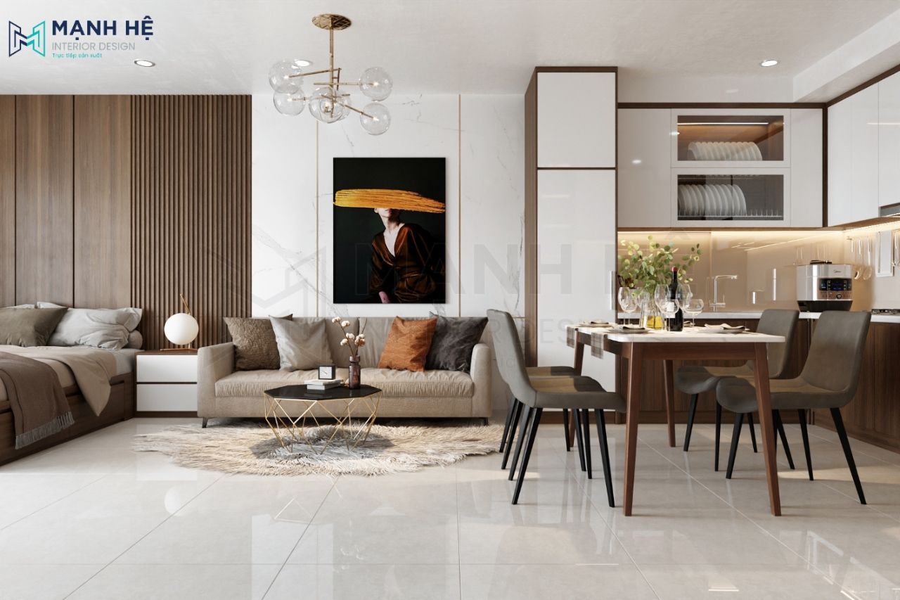 Thiết kế nội thất chung cư 30m2 phù hợp với đối tượng nào?