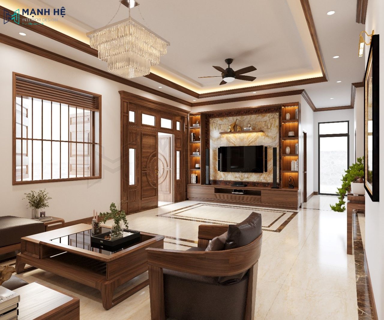 Nội thất biệt thự Đồng Nai - 1 Trệt 1 Tầng - Chị Linh