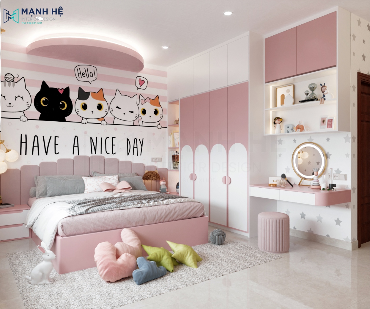 Bộ phòng ngủ trẻ em BE091