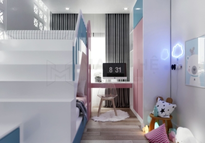 Giường tầng ngôi nhà cho bé GT008
