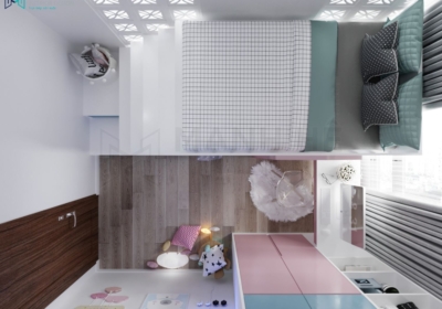 Giường tầng ngôi nhà cho bé GT008